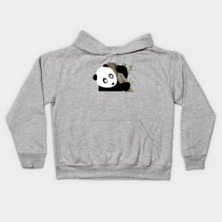 Panda in the tree Kids Hoodie